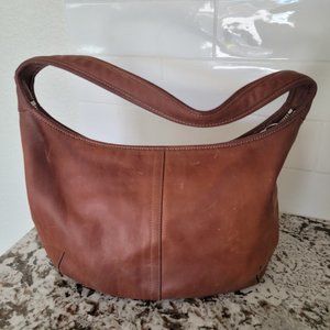 Coach Ergo Whiskey Brown Leather Hobo Bag D2K-9226